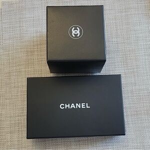 Chanel gift box and dust bag bundle